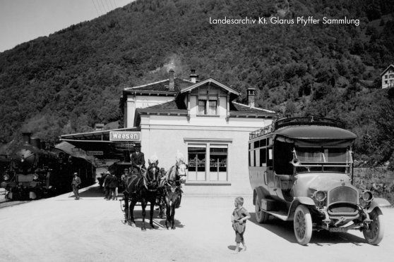 Auf Schienen durch die Zeit – Die Eisenbahn in Weesen