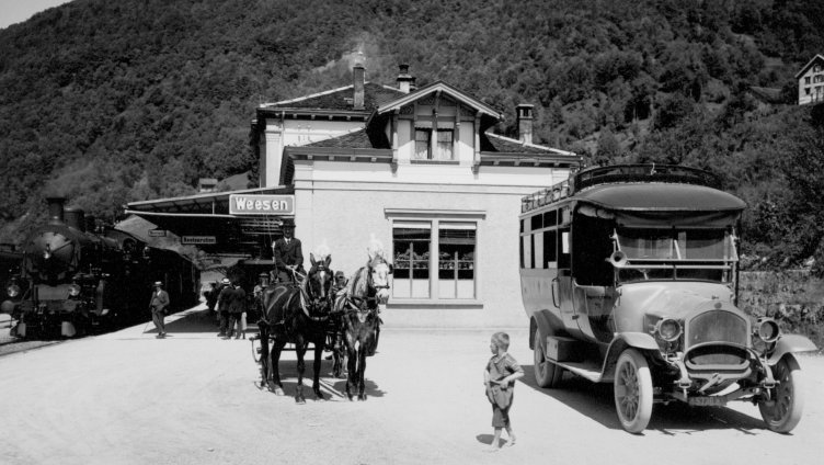 Auf Schienen durch die Zeit – Die Eisenbahn in Weesen