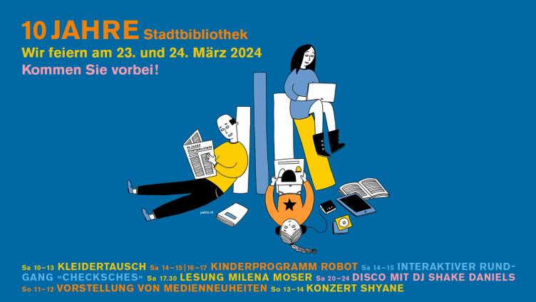 10 Jahre Stadtbibliothek Rapperswil-Jona