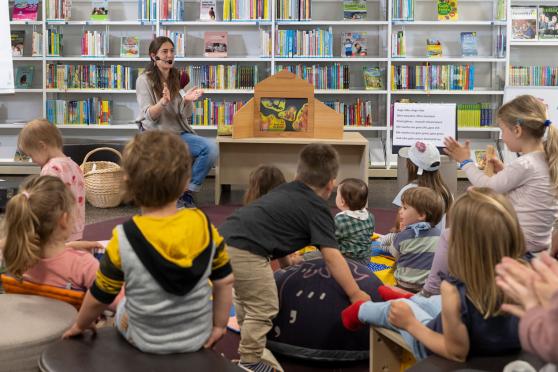 Der «Bärlitreff» für die Kleinsten - Die Welt der Bücher und Sprache entdecken