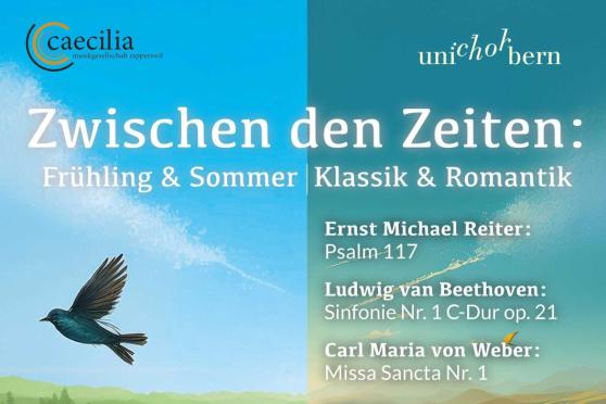 Chor- und Orchesterkonzert «Zwischen den Zeiten»