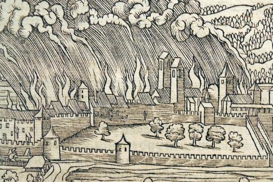 Stadt und Feuer