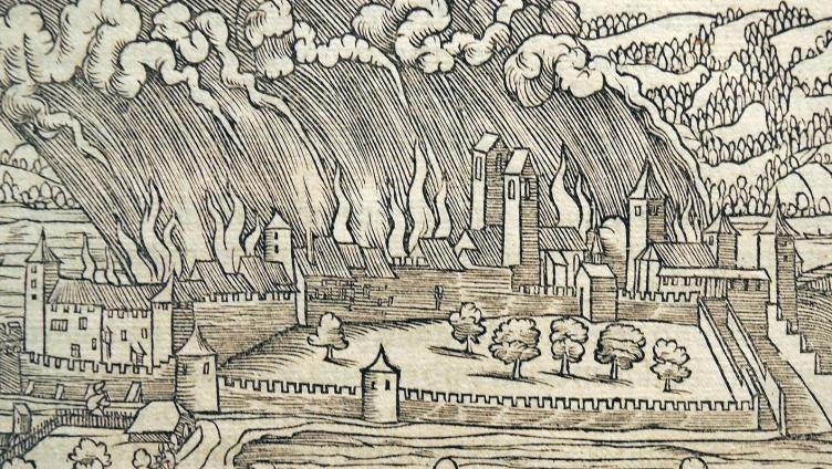 Stadt und Feuer