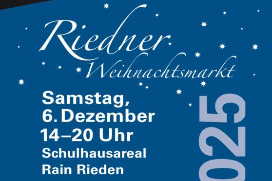 Riedner Weihnachtsmarkt 2025
